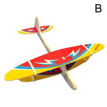 Hand Throwing Airplane Free-flying Fix Wing Foam Capacitor Electric Glider DIY Plane Model Educational Toy for Kids Gifts