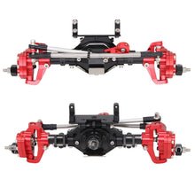 SCX10 Aluminum CNC Anodized Full Front Rear Portal Axle for 1/10 RC Crawler Car Axial SCX10 II 90046 90047 Upgrade Parts