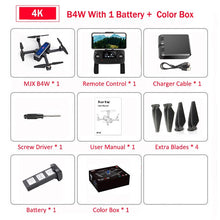 MJX Bugs 4W B4W Brushless RC Drone with Camera 4K 5G WIFI FPV GPS Ultrasonic Optical Flow Positioning Drone Foldable Quadcopter