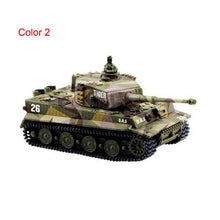 Military RC Crawler Tank Remote Control Simulation Armos Corps Tiger Battle Model Mutual Fight Army Toys for 6 Year Old Children
