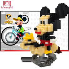 MUMUELI Mini Assembly DIY Cartoon Animation Figure 3D Building Model Kit Blocks for Children Kids Resin Toys Collection DTSET-3