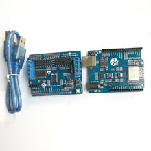 ESPduino Control Robot Tank Chassis Kit with Development Board+Motor Drive Shield Board+DC Motor for Arduino DIY RC Toy Kit