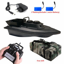 Free Bag Extra Battery Intelligent Wireless Control Double Hopper Bait Boat 500M 5 Level Wind RC Remote Control Fishing Boat