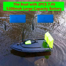 Free Bag Auto RC Remote Control Fishing Bait Boat Toy 500M Waterproof grass Twin-Bucket Roll RC Dipping boat With Night Light