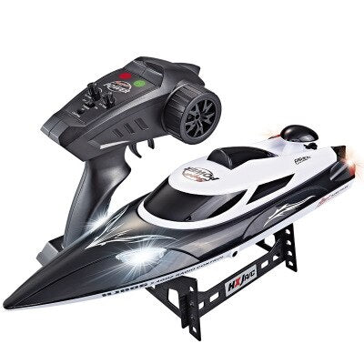 HJ806 Electric RC Boat 35KM/H High Speed Radio Remote Controlled Speedboat Racing Ship Steerable Boats Toy VS Feilun FT012 FT011