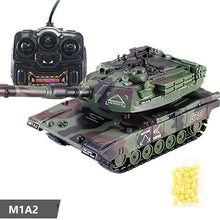 M1A1 Wired Remote Control Tank And Parent-Child Can Launch Children's Off-Road Toy Crawler Boy Car Gift