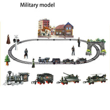 2019 Newest Electric Dynamic Steam RC Track Train Set Simulation Model Toy For Children Rechargeable Children Remote Control Toy