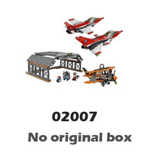 723pcs City Airport Air Show Jet Plane Hangar Model Building Blocks 02007 Assemble Set Bricks Children Boys Compatible with Lego