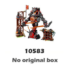734pcs Ninja Dawn of Iron Doom Snake mech Swamp Fort 10583 DIY Figure Building Blocks Assemble Toys Compatible with LegoING