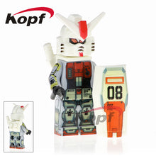 Single Sale Super Heroes Figures Mobile Suit Armor Seed Destiny RX-78-2 RX-178 MK11 Action Building Blocks Kids Toys Gift PG2004