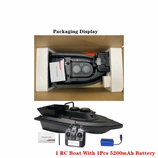 Fishing Tool Smart RC Bait Boat Toys Dual Motor Fish Finder Ship For fishing Boat Remote Control 500m Fishing Boats Speed a Boat