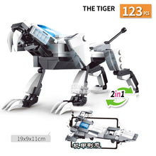 Animal transform Dragon Chinese zodiac signs assembled building block bricks Compatible Legoed kids kits toys Children gift