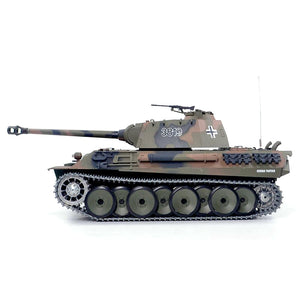 1:16 German Leopard Heavy Tank 2.4G Remote Control Model Military Tank With Sound Smoke Shooting Effect 3 Type Edition