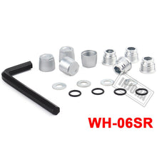 INJORA 4PCS Aluminium RC Car M4 Nut Wheel Rim Center Cap for 1/10 RC Crawler Traxxas TRX4 Axial SCX10 90046 Tamiya MST Redcat