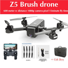 OTPRO Mini Drone WIFI FPV With 4K 1080P Camera 3-Axis Gimbal GPS RC Racing Drone Quadcopter RTF with Transmitter Z5 F11 pro DRON