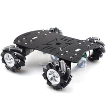 Moebius 4WD 80mm Mecanum Wheel Robot Car Chassis Kit with DC 12V Encoder Motor for Arduino Raspberry Pi DIY Project STEM Toy