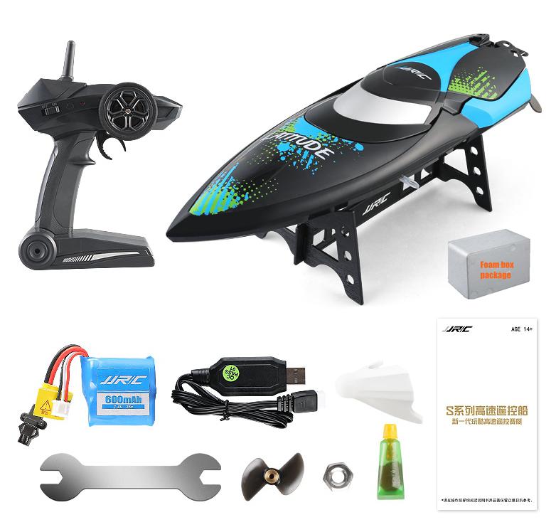 Jjrc Rc Boat Pentium Shark Latitude 2.4ghz 25km/h High Speed Mini Racing Speedboat Remote Control Toy For Children Rc Model Ship
