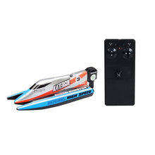3312M F1 2.4GHz RC Boat 4 CH High Speed Mini Racing Boat Drop Bruise Rechargeable Powerful Speedboat Children Toy