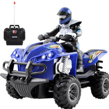 Children Boys Toy Remote Control Toys Motocross Boy Girl Four-wheeled RC Motorcycle Cool Toy Car Toys & Hobbies EU Plug Orange