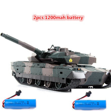 Newest RC Battle Tank XQTK24 with 3pcs battery 45 degree slope off road 330degree rotating turret remote contorl RC tank Gifts