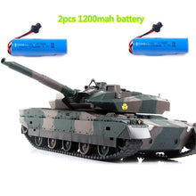 Remote Control RC Battle Tank Simulation recoil Military Tank 330 degree rotating turret 45 degree slope RC tank 2 color choose