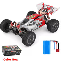 WLtoys 1/14 144001 RTR 2.4GHz RC Car Scale Drift Racing Car 4WD Metal Chassis Hydraulic Shock Absober Off-Road Vehicle Toy