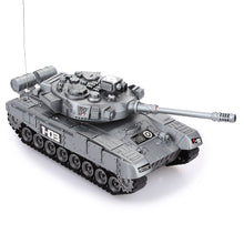 Xmas remote control Big tank charger battle launch cross-country tracked Light Musical vehicle boys play Toy for kids children