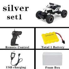 1:16 4WD RC Cars Alloy Speed 2.4G Radio Control RC Cars Toys Buggy 2017 High speed Trucks Off-Road Trucks Toys for Children Gift