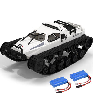 1203 World of RC Tank Car 2.4G 1:12 High Speed Full Control Vehicle Models 5M Wading Depth With Gull-wing Door Metal Crawler