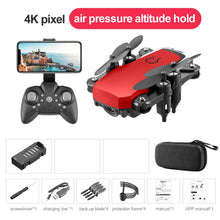 Mini Drone With Camera HD Foldable Drones One-Key Return FPV Quadcopter Follow Me RC Helicopter Quadrocopter Kid's Toys