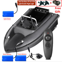 New Function Fixed Speed Cruise Remote Control Fishing Finder Boat 1.5KG 500M Dual Night Light Lure Fishing Smart RC Bait Boat
