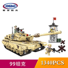 XingBao Compatible with legoed Bricks The Aircraftd Carrier WW2 Tiger Tank Boy Model Kit Assemble Building Blocks Military Toys