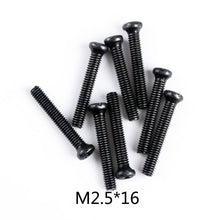 Wltoys 12428 RC Car Spare parts Screws Pan Head Screws Flat Head Screws Half tooth screw M2 M2.3 M2.5 M3 M4 Screws for RC Car