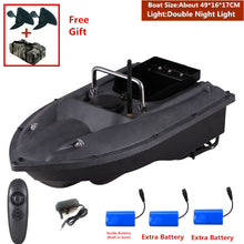 New Function Fixed Speed Cruise Remote Control Fishing Finder Boat 1.5KG 500M Dual Night Light Lure Fishing Smart RC Bait Boat