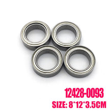 Original Wltoys 12428 12423 RC Car Spare Parts Bearing/Screw/Differential/Servo/Nut/Motor/Charger/Light 12428 Parts 0089-0129