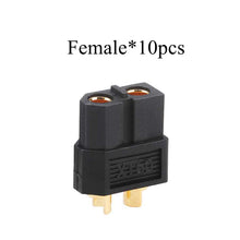 10PCS AMASS XT60 XT-60 XT60 Male Female Bullet Connectors Plugs Black Yellow For RC Lipo Battery 5Pairs Quadcopter Helicopter