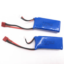 Limskey Upgrade to 3000mAh (2*1500mah) Rc Lipo Battery 2S 7.4V 1500mah 25C for Wltoys 12428 12423 1:12 RC Car 9125 Spare parts