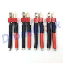 4 Pcs T plug 14AWG/12AWG Male Female Connector Silicone Wire with 40mm Battery Connect Cable