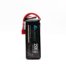 Limskey Power Upgrade to 7.4V 5000MAH (2pcs*2500mah 7.4V ) 40C 2S lipo battery T plug for Wltoys 12428 12423 RC Car Parts