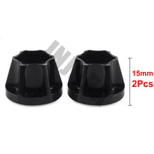 INJORA 2PCS Aluminum Alloy 12mm Wheel Hex Hub for 1/10 RC Crawler 1.9 2.2 Wheel Rim Axial SCX10 Traxxas TRX4 D90