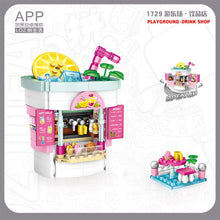 LOZ Mini building Blocks park mini architecture bricks model Assembly Educational DIY kits kids toys Ferris DIY Bricks Toys