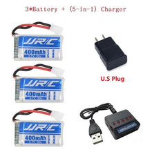 Lipo Battery 3.7v 400mAh 30C for JJRC H31 / JJRC H43hw Drone Li-Battery JJRC H31 Lipo Battery + ( 5in1 ) cable charger 3/4/5pcs