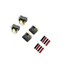 2/5/10 Pairs Red Black Ultra T-Plug Connectors Deans Style Male and Female with heat Shrink Tubing For RC charger LiPo Battery