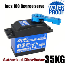 Waterproof Metal Gear SPT 5425lv 25kg 35kg Large Torque Digital Coreless Servo for RC Car TRAXXAS Crawler TRX4 baja boat Robot
