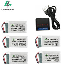 1400mAh 3.7v lipo Battery for SYMA X5 X5S X5C X5SC X5SH X5SW M18 H5P HQ898B HQ859B H11D H11C T64 T04 T05 F28 F29 T56 T57 Charger
