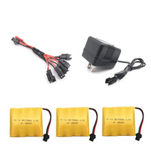 4.8V 700mAh Ni-Cd Battery With 5 in 1 Charger For Remote Control Toys Lighting Electric Tool AA Group RC TOYS Battery Group