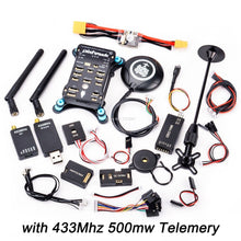 Pixhawk PX4 PIX 2.4.8 32 Bit Flight Controller + 433 / 915 Telemetry+M8N GPS+Minim OSD+PM+Safety Switch+Buzzer+PPM+I2C+ 4G SD