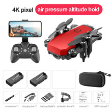 Mini Drone With 4K Camera HD Foldable Drones One-Key Return FPV Quadcopter Follow Me RC Helicopter Quadrocopter Kid's Toys