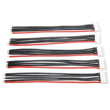 5Pcs/set 2S 3S 4S 5S 6S LiPo Battery Balance Charger Silicone Cable Wire JST-XH Connector Balancer Cable