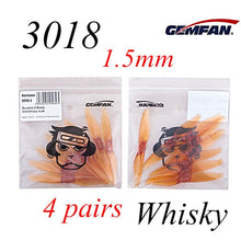 Gemfan Hurricane 3018 3x1.8 3 Inch 2-Blade Propeller 1.5mm /2.0mm Hole T Mount for RC Drone FPV Racing Toothpick Frame